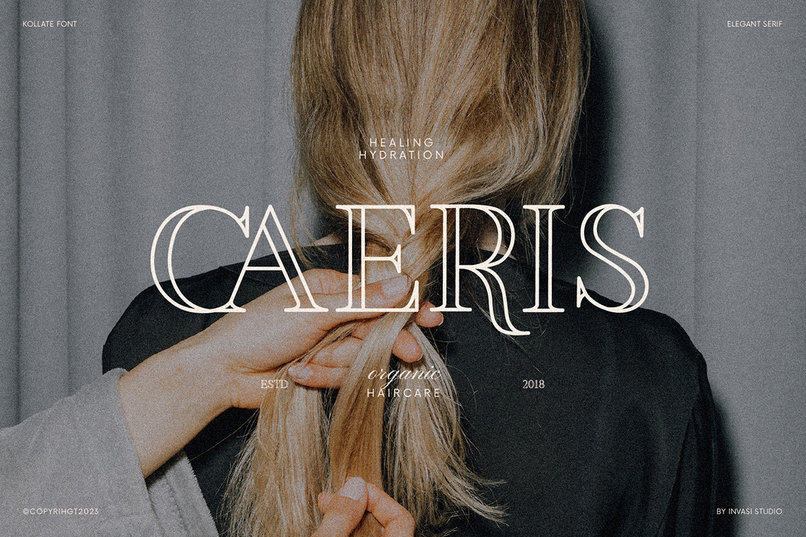 Kollate - Line Display Serif Kollate - Line Display Serif