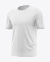 Men&#039;s T-Shirt Mockup - Half Side View