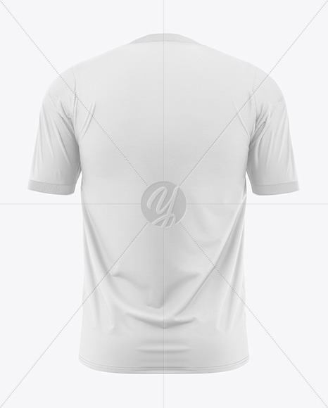 Men's T-Shirt Mockup - Back View