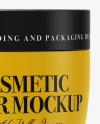 Glossy Cosmetic Jar Mockup Glossy Cosmetic Jar Mockup