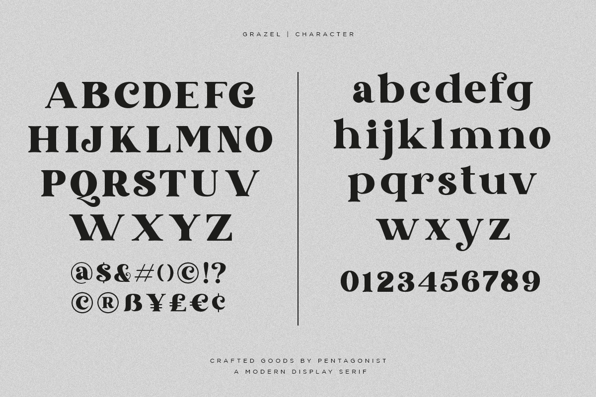 Grazel | Modern Display Serif