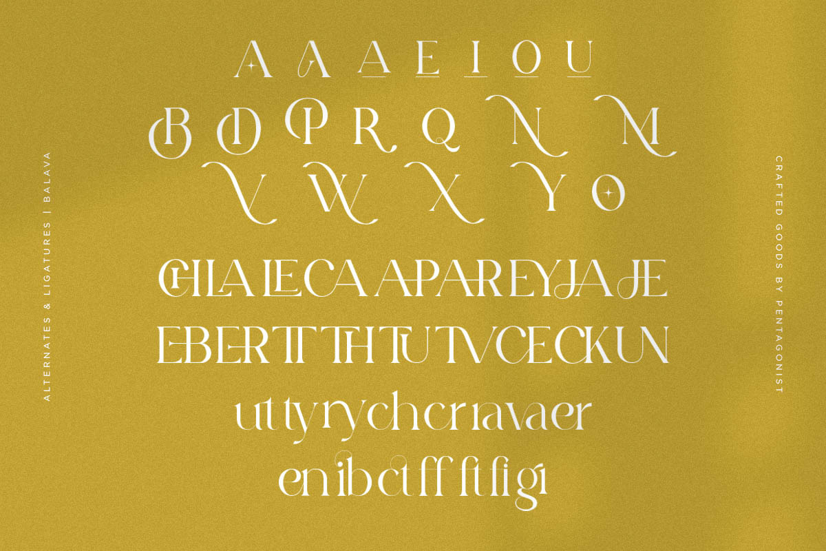 Balava | Modern Duo Font Balava | Modern Duo Font