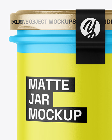 Matte Jar Mockup