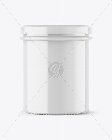 Glossy Jar Mockup