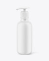 Matte Cosmetic Spray Bottle Mockup