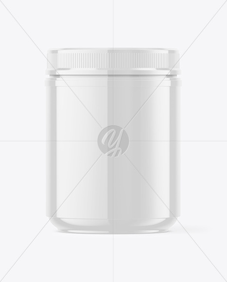 Glossy Jar Mockup