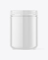 Glossy Jar Mockup