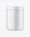 Matte Jar Mockup