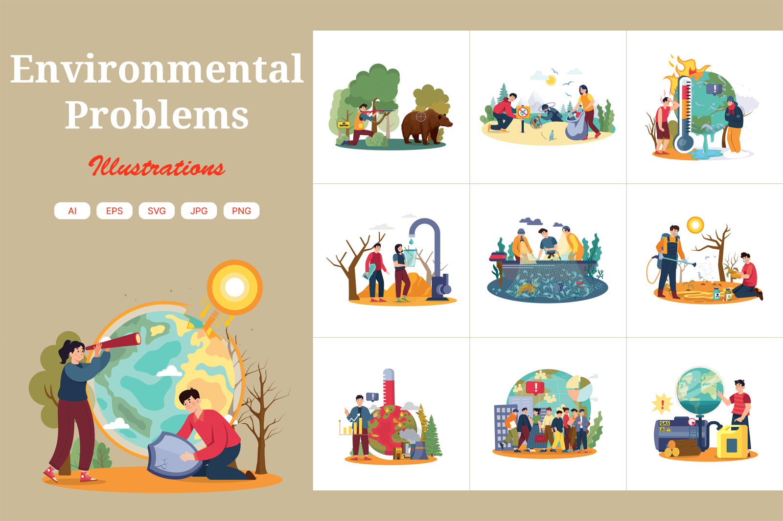 M622_Environmental Problems Illustration_Part 02