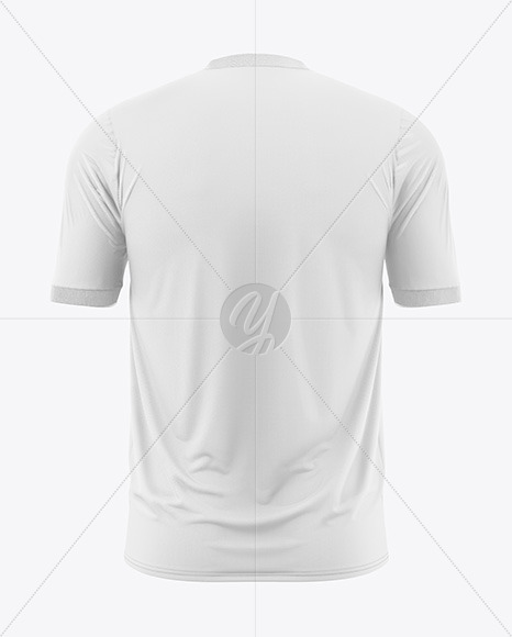 Soccer T-Shirt Mockup - Back View