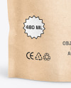 Kraft Paper Stand Up Pouch Mockup