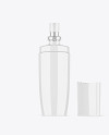 Glossy Spray Bottle Mockup