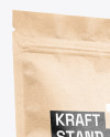 Kraft Paper Stand Up Pouch Mockup