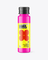 Glossy Bottle With Lable Mockup