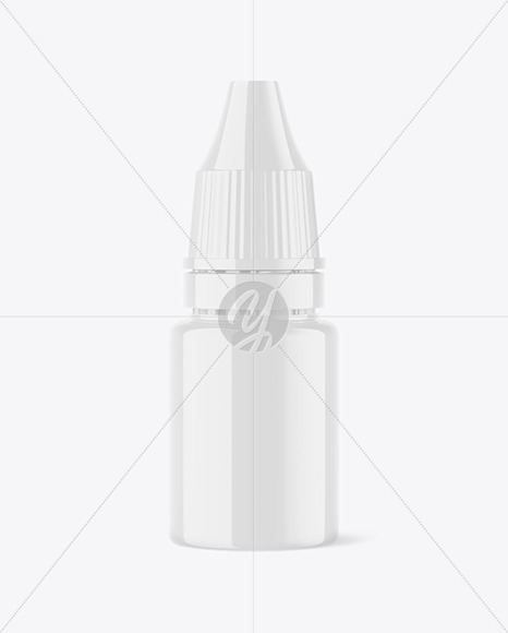 Glossy Eye Dropper Bottle Mockup