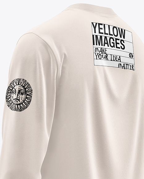 Men’s Long Sleeve T-Shirt Mockup