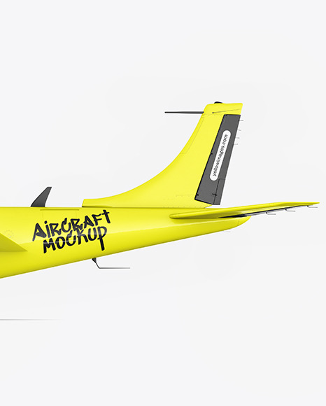 Aircraft Mockup - Side View