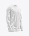 Men’s Long Sleeve T-Shirt Mockup