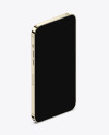 iPhone 14 Pro Max Gold Mockup