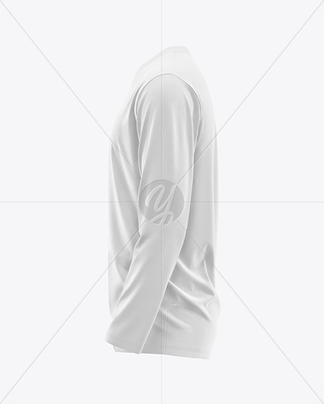 Men’s Long Sleeve T-Shirt Mockup