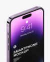 iPhone 14 Pro Max Deep Purple Mockup