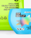 Coffee Bag with Cup Mockup