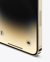 iPhone 14 Pro Max Gold Mockup