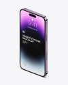 iPhone 14 Pro Max Deep Purple Mockup