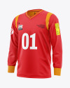 Hockey Jersey Mockup - Half Side View