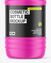 Matte Cosmetic Spray Bottle Mockup