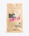 Kraft Paper Coffee Bag Mockup