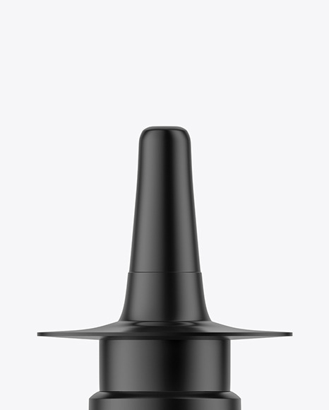 Forsted Amber Glass Nasal Spray Bottle Mockup