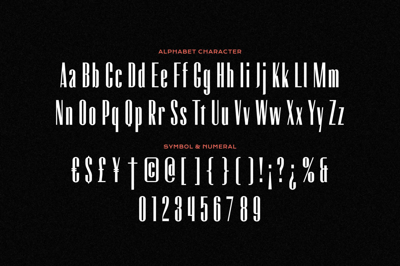 Pro Made - Condensed Display Font