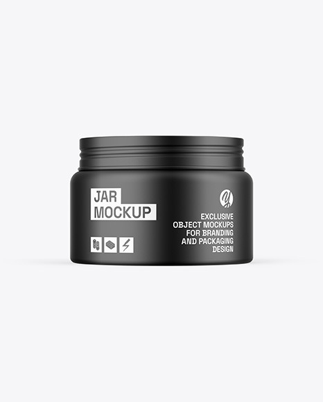 Matte Jar Mockup