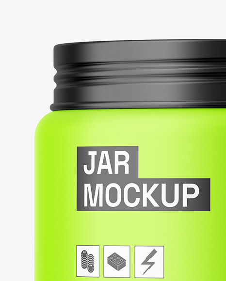 Matte Jar Mockup