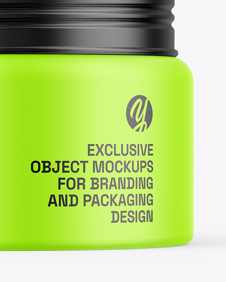 Matte Jar Mockup