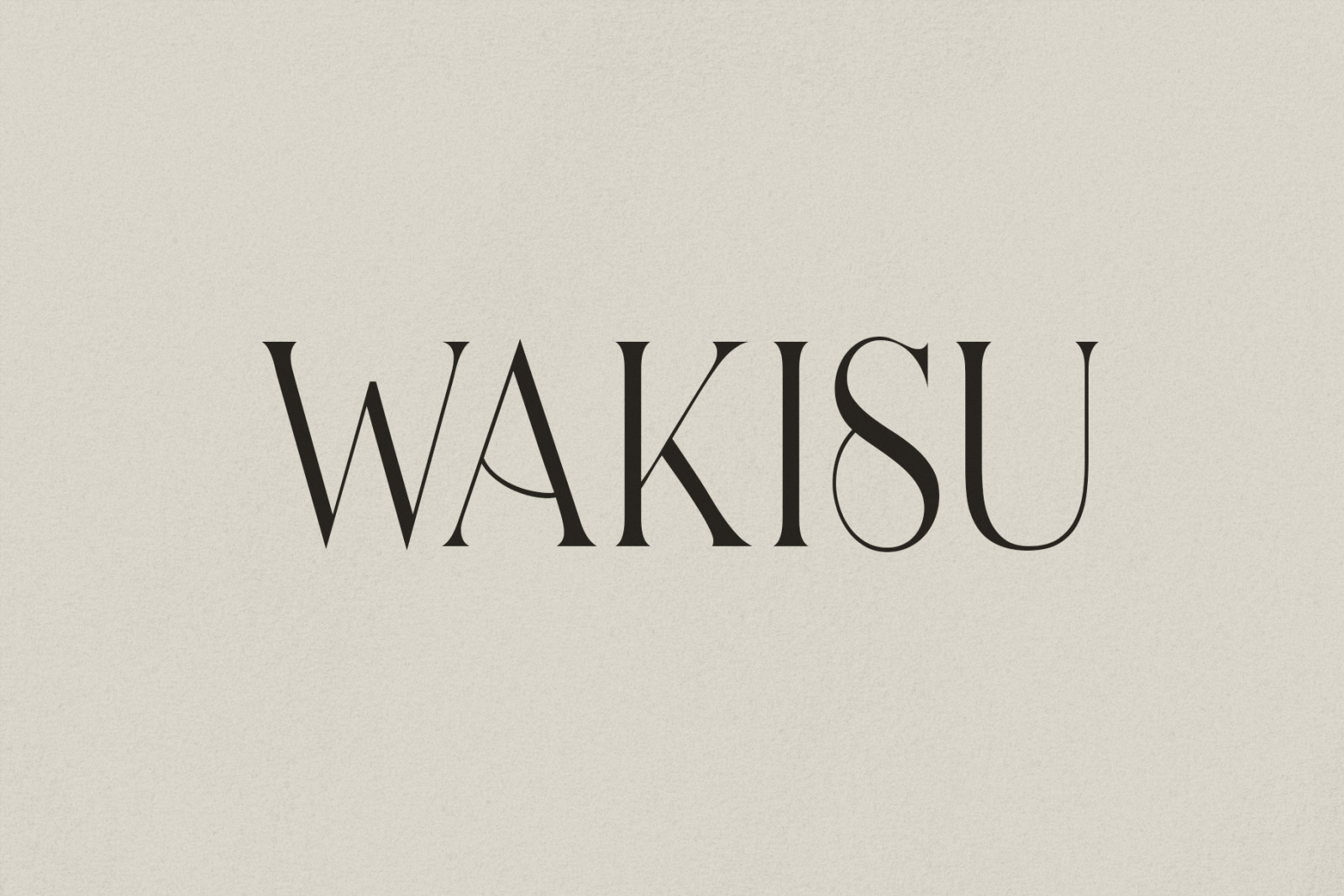 Wakisu - Elegant Sans-Serif Wakisu - Elegant Sans-Serif