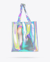 Holographic Shopping Bag Mockup