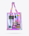 Holographic Shopping Bag Mockup