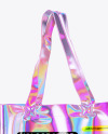 Holographic Shopping Bag Mockup