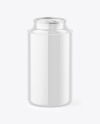 Glossy Can Cooler With Glossy Can Mockup