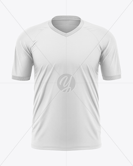 Soccer T-Shirt Mockup - Front View