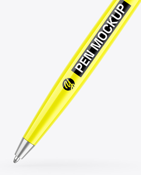 Glossy Pen Mockup