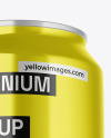 Aluminium Can Mockup