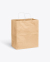 Kraft Paper Shopping Bag Mockup