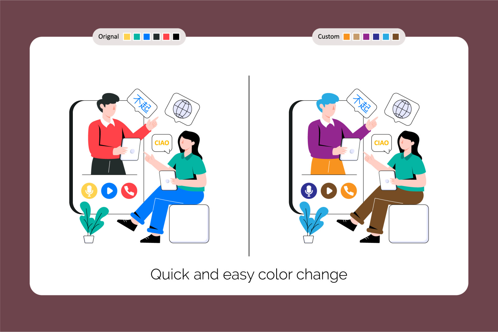 35 Foreign Language illustrations 35 Foreign Language illustrations