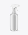 Metallic Cosmetic Spray Bottle Mockup