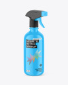 Glossy Cosmetic Spray Bottle Mockup