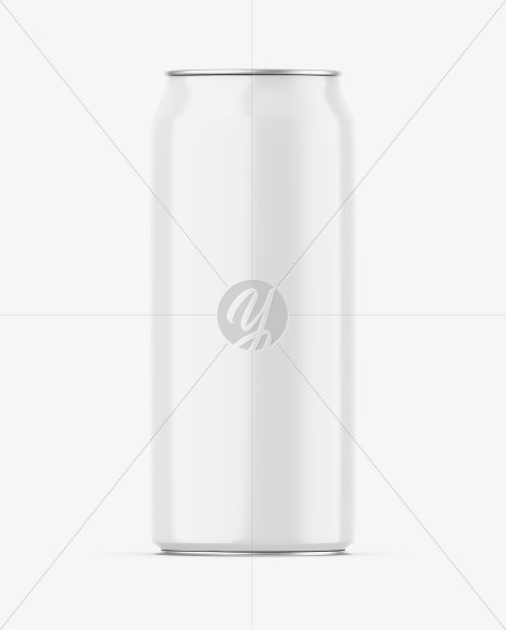 Glossy Drink Can Mockup