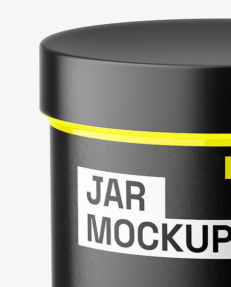 Glossy Jar Mockup